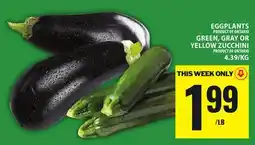 Food Basics EGGPLANTS offer