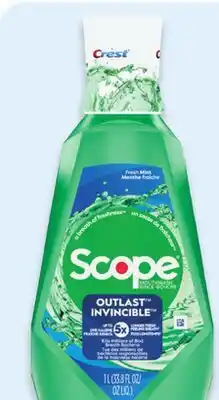 Walmart Scope Outlast mouthwash offer