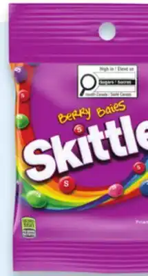 Walmart Skittles or Starburst candy sharing bag offer