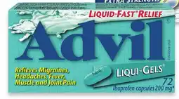 Walmart Advil Liqui-Gels offer
