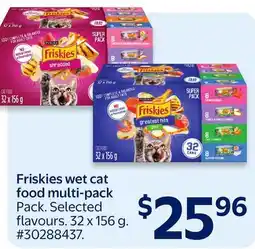 Walmart Friskies wet cat food multi-pack offer