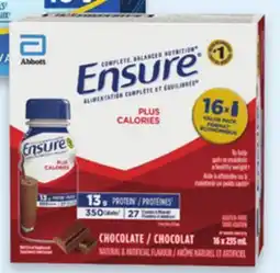 Walmart Ensure Plus Calories or Glucerna shakes offer