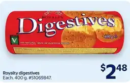 Walmart Royalty digestives offer