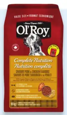 Walmart Ol' Roy dry dog food offer