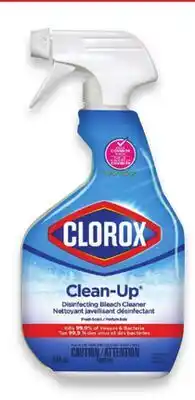 Walmart Clorox Clean-Up disinfecting bleach cleaner spray offer