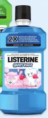Walmart Listerine Smart Rinse kids' mouthwash offer