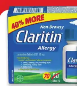 Walmart Claritin 70s offer