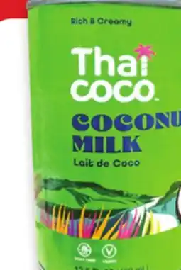 Walmart Thai Coco coconut milk offer
