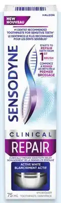 Walmart Sensodyne Clinical Repair Active White toothpaste offer