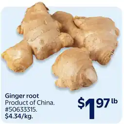 Walmart Ginger root offer