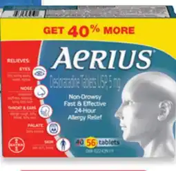 Walmart Aerius 56s offer