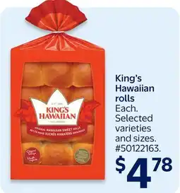 Walmart King's Hawaiian rolls offer