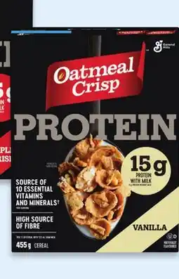 Walmart Oatmeal Crisp Protein cereal offer