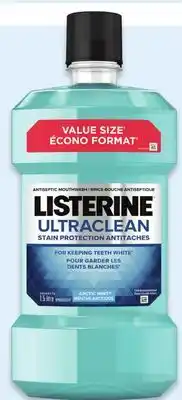 Walmart Listerine Ultra Clean mouthwash offer