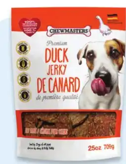 Walmart Chewmasters dog treats duck jerky offer
