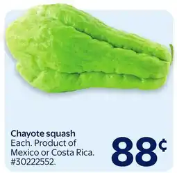 Walmart Chayote squash offer
