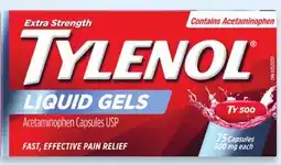 Walmart Tylenol liquid gels offer