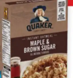 Walmart Quaker instant oatmeal offer