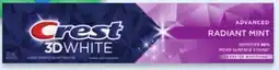 Walmart Crest 3D White Advanced toothpaste offer