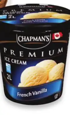 Walmart Chapman's Premium frozen tubs offer