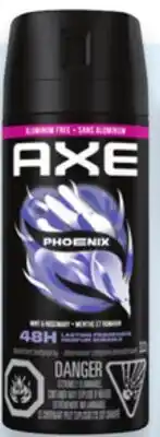 Walmart AXE body spray offer