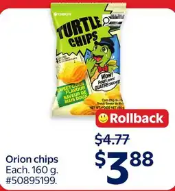 Walmart Orion chips offer