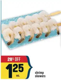 Marché Adonis shrimp skewers offer