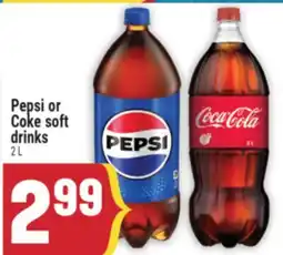 Marché Adonis Pepsi or Coke soft drinks offer