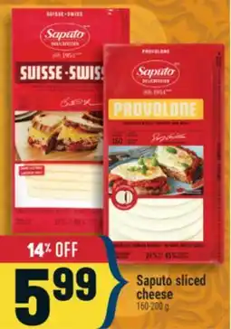 Marché Adonis Saputo sliced cheese offer