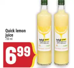 Marché Adonis Quick lemon juice offer