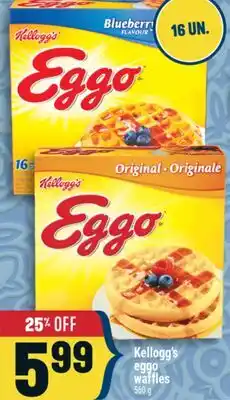 Marché Adonis Kellogg's eggo waffles offer