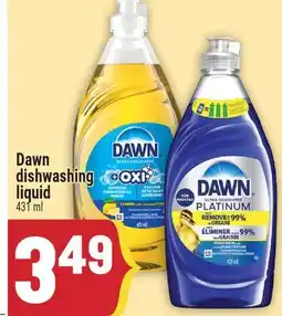 Marché Adonis Dawn dishwashing liquid offer