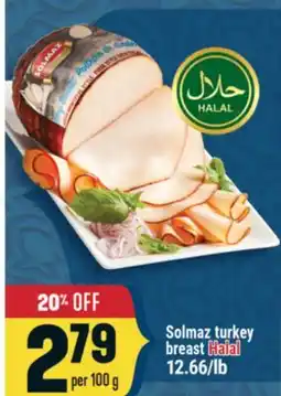 Marché Adonis Solmaz turkey breast Halal offer