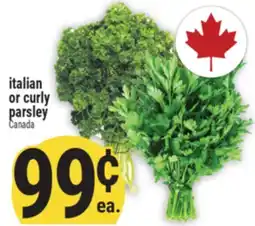 Marché Adonis italian or curly parsley offer