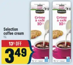 Marché Adonis Selection coffee cream offer