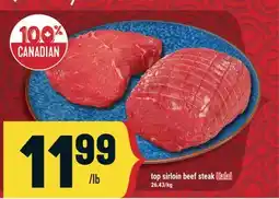 Marché Adonis top sirloin beef steak offer