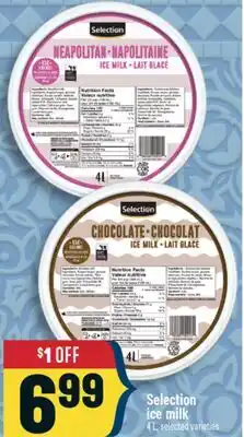 Marché Adonis Selection ice milk offer