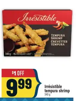 Marché Adonis IRRÉSISTIBLE TEMPURA SHRIMP offer