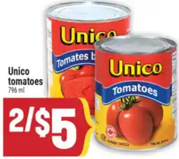 Marché Adonis Unico tomatoes offer