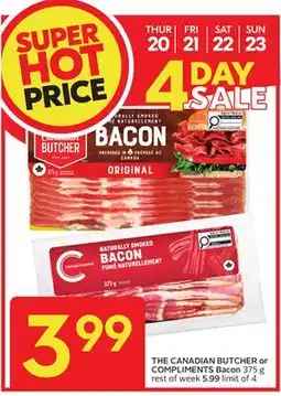 Sobeys COMPLIMENTS Bacon offer
