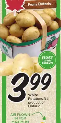 Sobeys White Potatoes offer