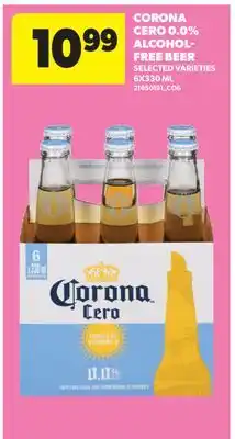 Real Canadian Superstore CORONA CERO 0.0% ALCOHOL-FREE BEER offer