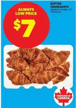 Real Canadian Superstore BUTTER CROISSANTS, 12' S offer