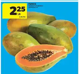 Real Canadian Superstore PAPAYA offer