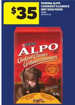 Real Canadian Superstore PURINA ALPO COOKOUT CLASSICS DRY DOG FOOD offer
