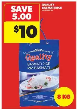 Real Canadian Superstore QUALITY BASMATI RICE offer