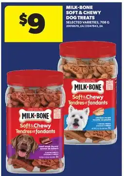 Real Canadian Superstore MILK-BONE SOFT & CHEWY DOG TREATS offer