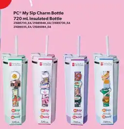Real Canadian Superstore PC MY SIP CHARM BOTTLE offer
