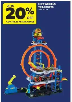 Real Canadian Superstore HOT WHEELS TRACKSETS offer