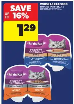 Real Canadian Superstore WHISKAS CAT FOOD offer